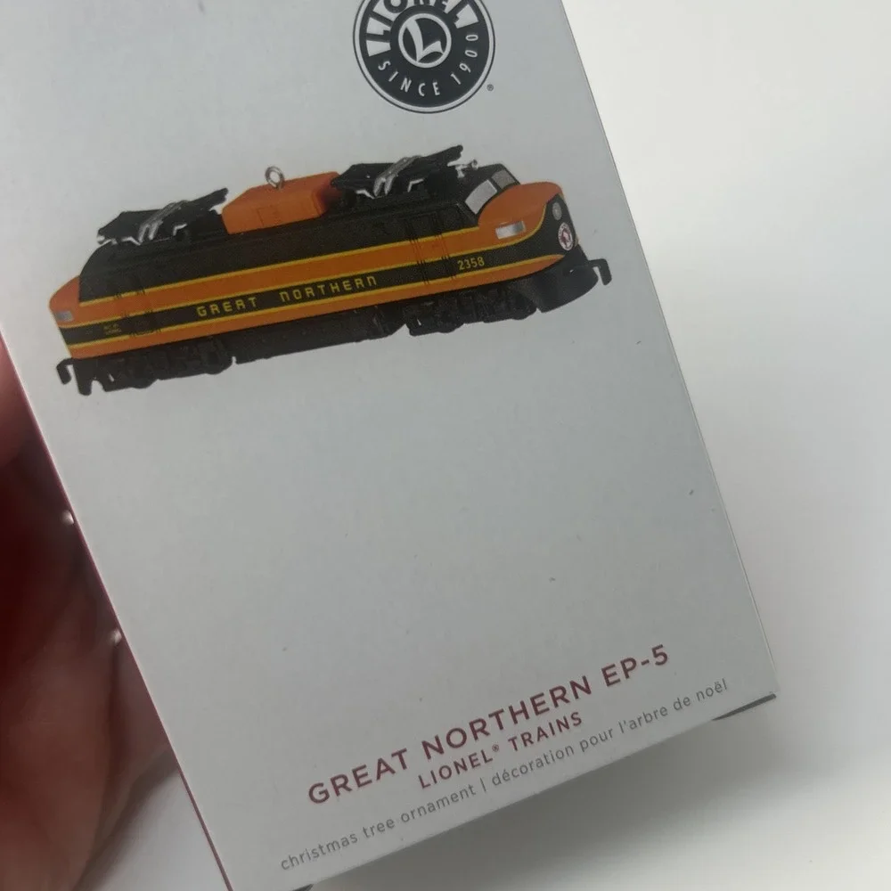 NEW Hallmark Keepsake 2022 Great Northern EP-5, Missile Car 6650, Caboose 6357